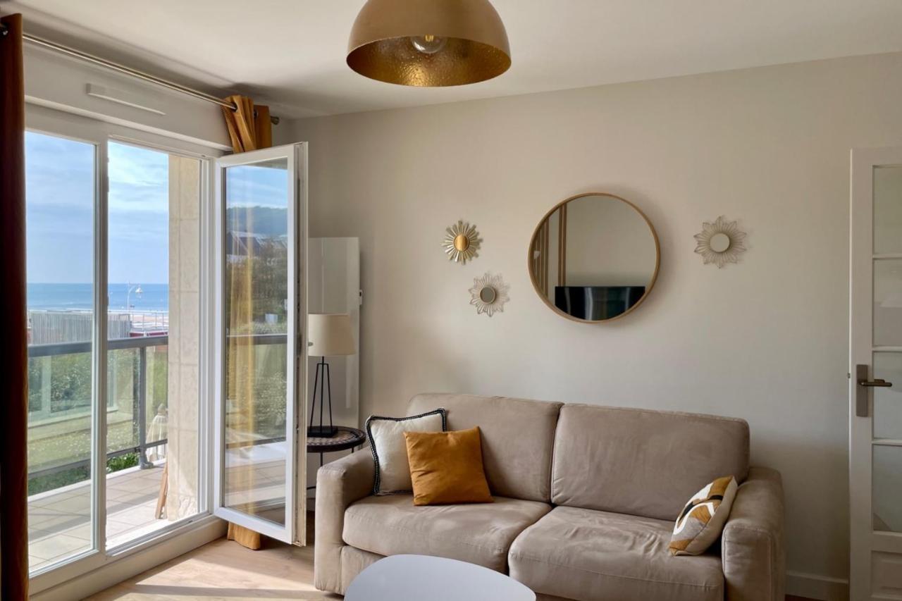 The Ammonite Sea View With Large Balcony Apartment Benerville-sur-Mer Ngoại thất bức ảnh
